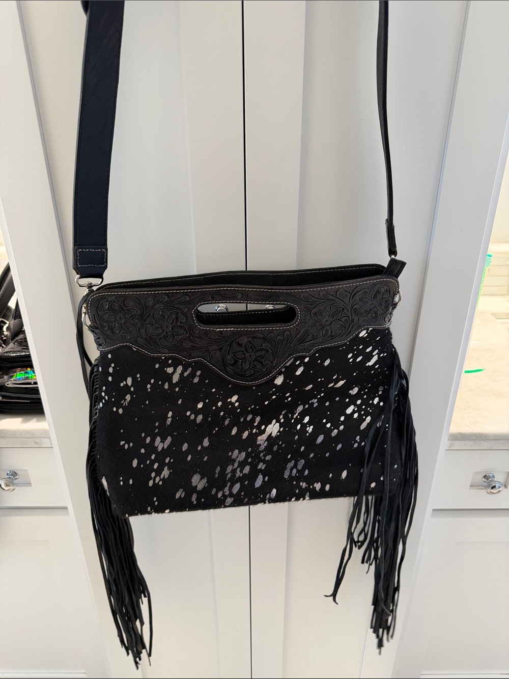 Western fringe bag